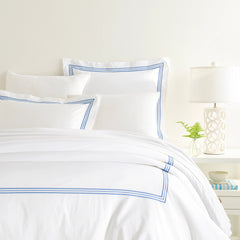 Trio French Blue Duvet Cover