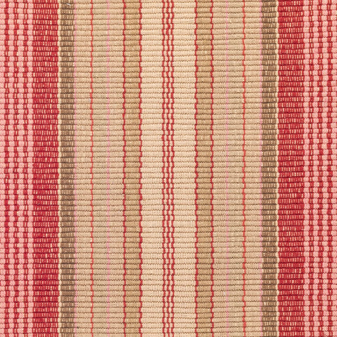 Framboise Handwoven Cotton Rug Swatch