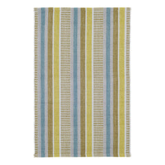 Always Greener Blue/Green Handwoven Indoor/Outdoor Rug