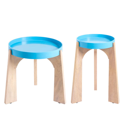 Teal Modular Side Table