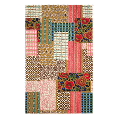 Elm Patchwork Multi Hand Micro Hooked Wool Rug