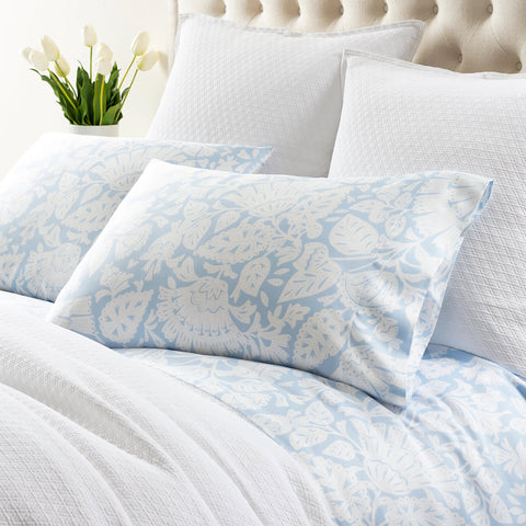 Freya Soft Blue Sheet Set