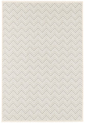 Happy Chevron Woven Indoor/Outdoor Custom Rug | Platinum