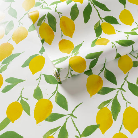 Lovely Lemons Wallpaper