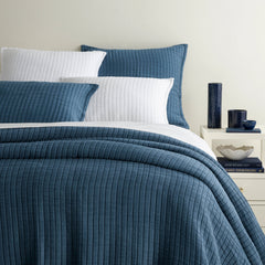 Boyfriend Aegean matelasse coverlet