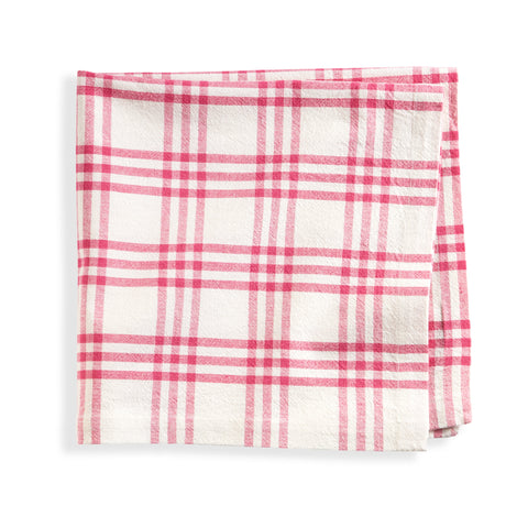 Beaumont Plaid Napkin Set of 4 | Fuchsia