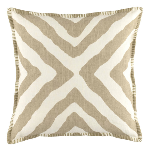 Impy Linen Natural Decorative Pillow Cover