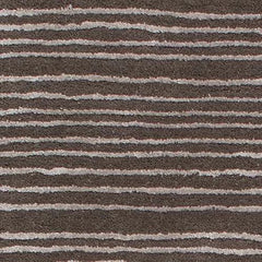 Striae Grey Hand Tufted Wool Rug Swatch