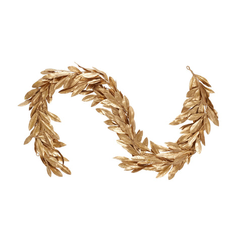 Gold Bay Leaf Garland