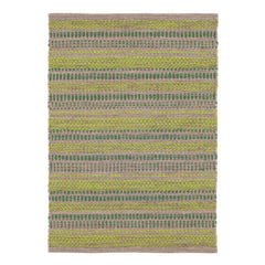 Sooner Than Later Green Handwoven Indoor/Outdoor Rug