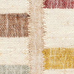 Mosaic Multi Handwoven Jute Rug Swatch