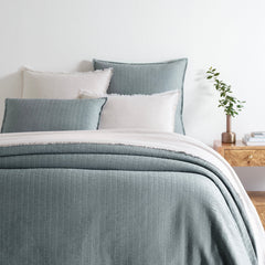 Roark Pewter Blue Matelasse Coverlet