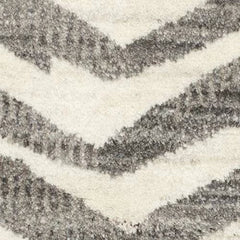 Farah Grey Hand Knotted Wool Rug Swatch