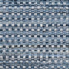 Denim Stone Blue Handwoven Cotton Rug Swatch