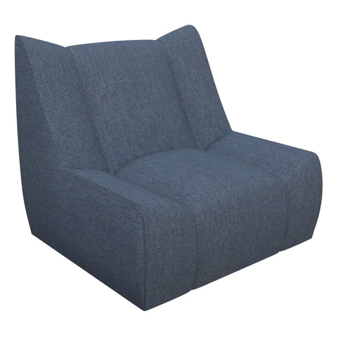 Sunbrella Denim Heathered Dune Chair