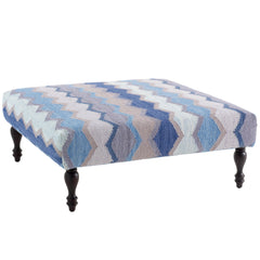 Safety Net Blue Rug Ottoman Frame