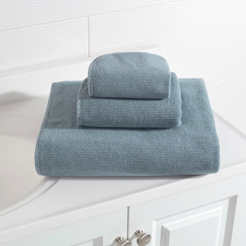 Blythe Pewter Blue Towel