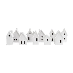 Winter Cottages/Set of 10