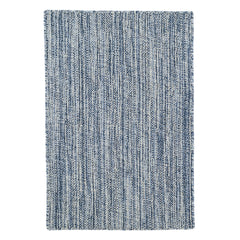 Bella Navy Handwoven Wool Rug