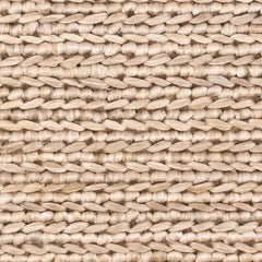 Jute Handwoven Bleached Oak Rug Swatch