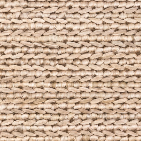 Jute Handwoven Bleached Oak Rug Swatch