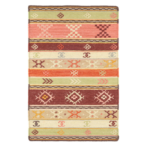 Aztec Kilim Handwoven Wool Rug