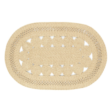 Reef Natural Handwoven Indoor/Outdoor Oval Rug