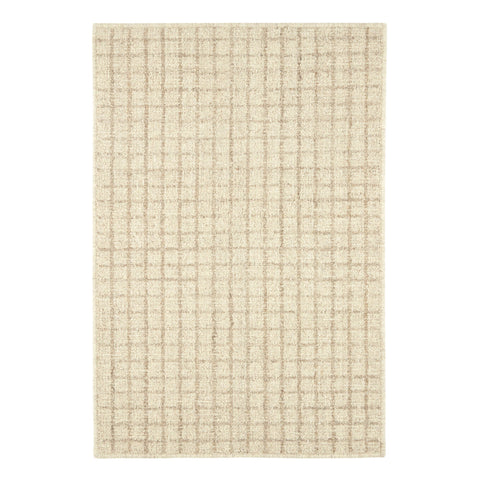 Conall Natural Hand Micro Hooked Wool Custom Rug