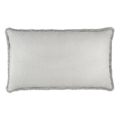 Bubble Dove Grey Matelasse Decorative Pillow Cover