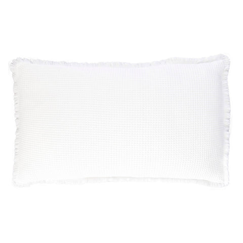 Bubble White Matelasse Decorative Pillow Cover