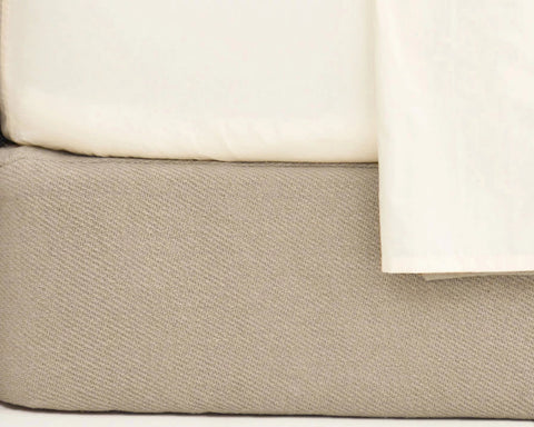 Cotton Twill Oatmeal box spring cover