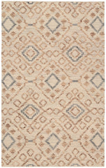 Jelly Roll Handwoven Wool Rug | Sky