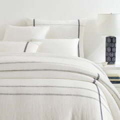 Atherton Navy Duvet Cover