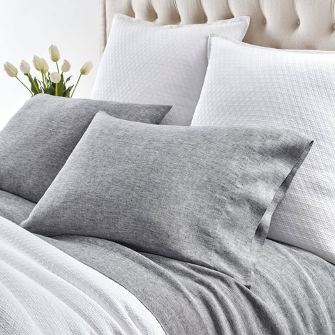 Lush Linen Black Pillowcases