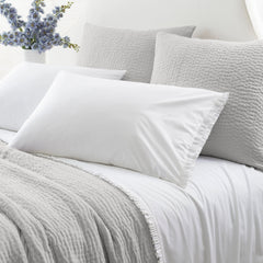 Classic Ruffle White Pillowcases (Pair)