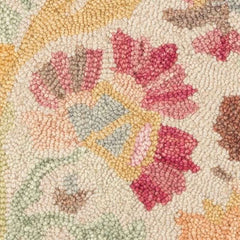 Ines Multi Hand Micro Hooked Wool Custom Rug Swatch