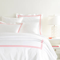 Trio Coral Duvet Cover