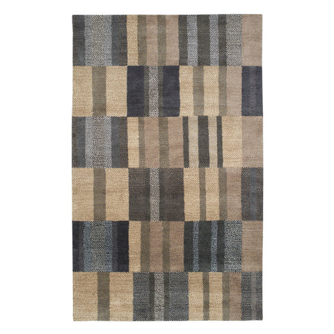 Fairhaven Natural Hand Loom Knotted Wool Rug