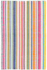 Summer Stripe Handwoven Indoor/Outdoor Rug | Multi