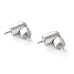 Bay Window Satin Nickel Connector