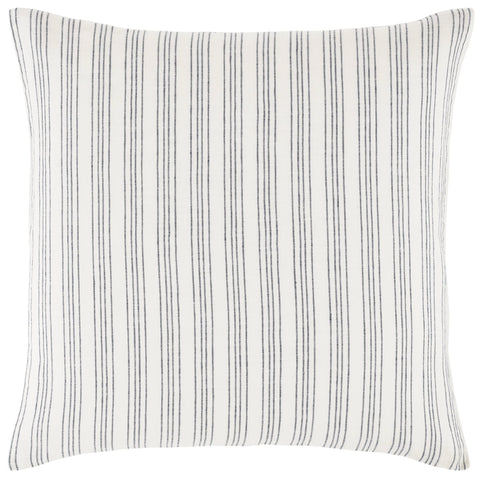 Lush Linen Stripe Slate Blue Sham