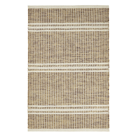 Malta Natural Handwoven Wool Rug