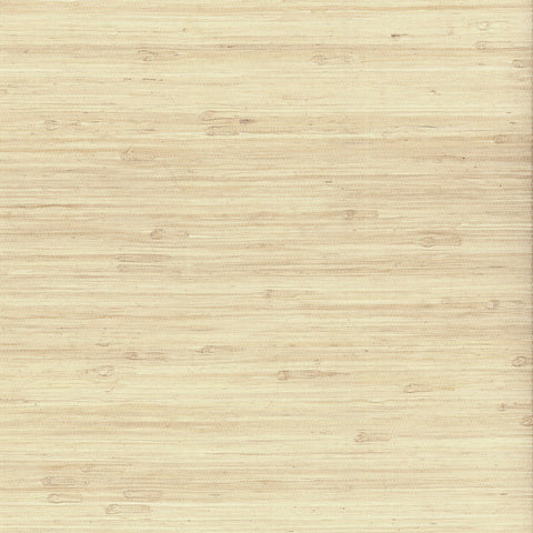 Fiji Cream Grasscloth Wallpaper Swatch