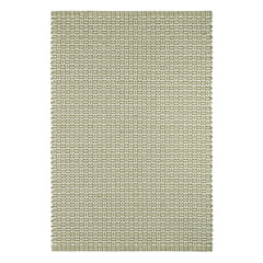 Miss Muffet Olive Handwoven Cotton Rug