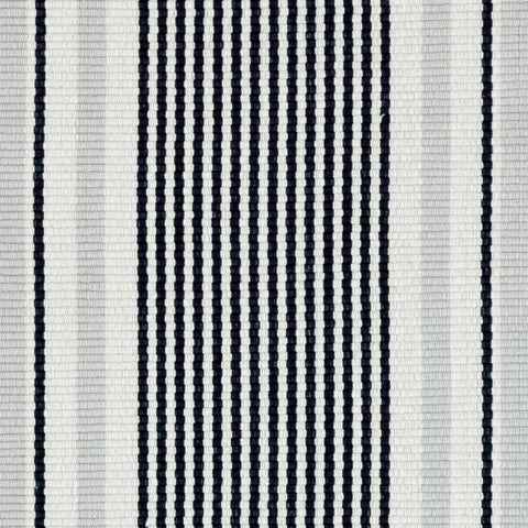 Gunner Stripe Handwoven Cotton Rug Swatch