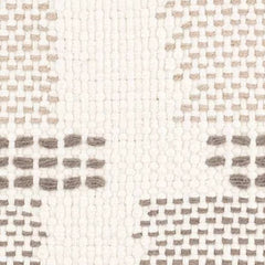 Tread Lightly Grey Handwoven Cotton Rug Swatch