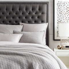 Boyfriend Grey Matelasse Coverlet