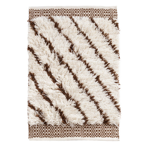 Gustav Brown Handwoven Performance Rug