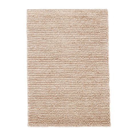 Niels Latte Handwoven Wool/Viscose Rug