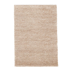 Niels Latte Handwoven Wool/Viscose Rug